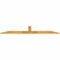 Ekena Millwork Portland Rough Sawn Timber Gable Bracket, Western Red Cedar, 84"W x 14"H x 2"D x 4"F, 4/12 Pitch GBW084X14X0204POR00RWR - alternate 2